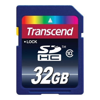 Суперскоростная карта памяти Transcend SDHC 32Gb Class10