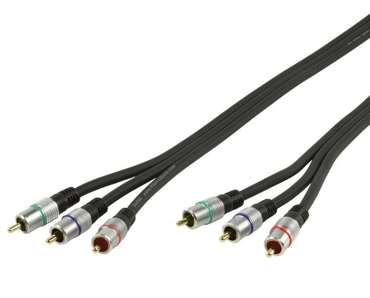 Компонентный кабель 3RCA - 3RCA HQSS3811, 1,5 м