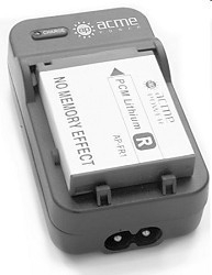Зарядное устройство для аккумуляторов Panasonic S005E и FujiFilm NP-70