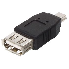 Переходник MiniUSB (ПАПА) - USB (МАМА) CMP-USBADAP9