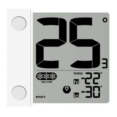 Цифровой оконный термометр уличный 01291 RST