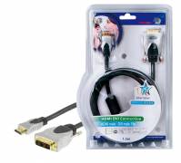 Мультимедийный кабель HDMI-DVI HQSS5551, 1,5 м - вид 1 миниатюра