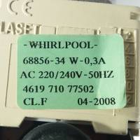 Помпа PLASET для стиральной машины WHIRPOOL в сборе с улиткой 1.47.010.25 (IG 5414) - вид 3 миниатюра