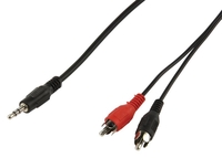 Кабель cable 2rca 3,5 jack cable-458/1,5 м
