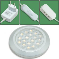 Комплект светодиодных ламп LS-2301WW, тёплый свет, 220V - вид 5 миниатюра
