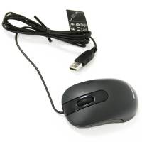Мышь Microsoft Optical 200 (JUD-00008), USB, чёрная - вид 1 миниатюра